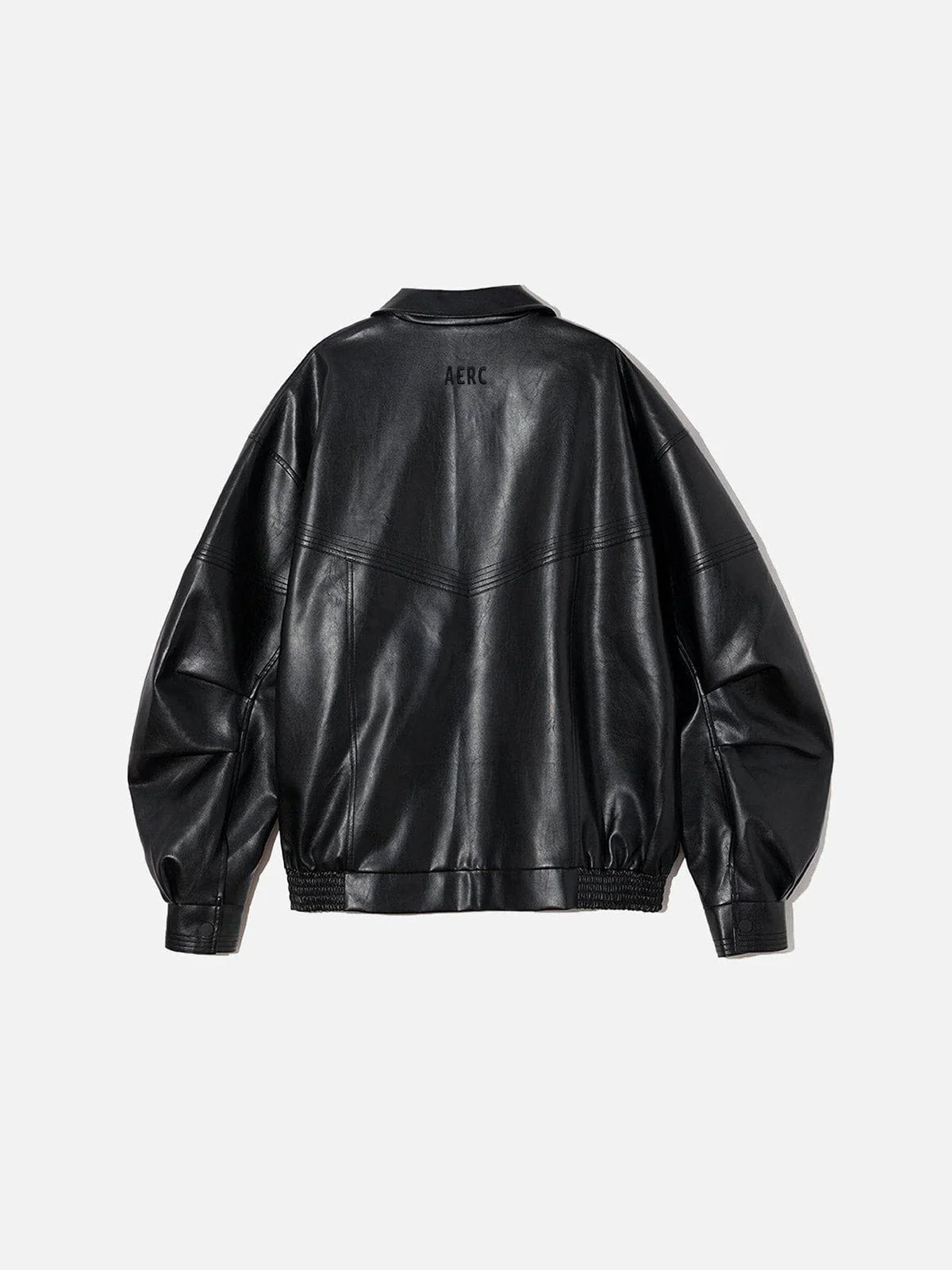 Aelfric Eden Leather Zip Up Jacket - Image 5