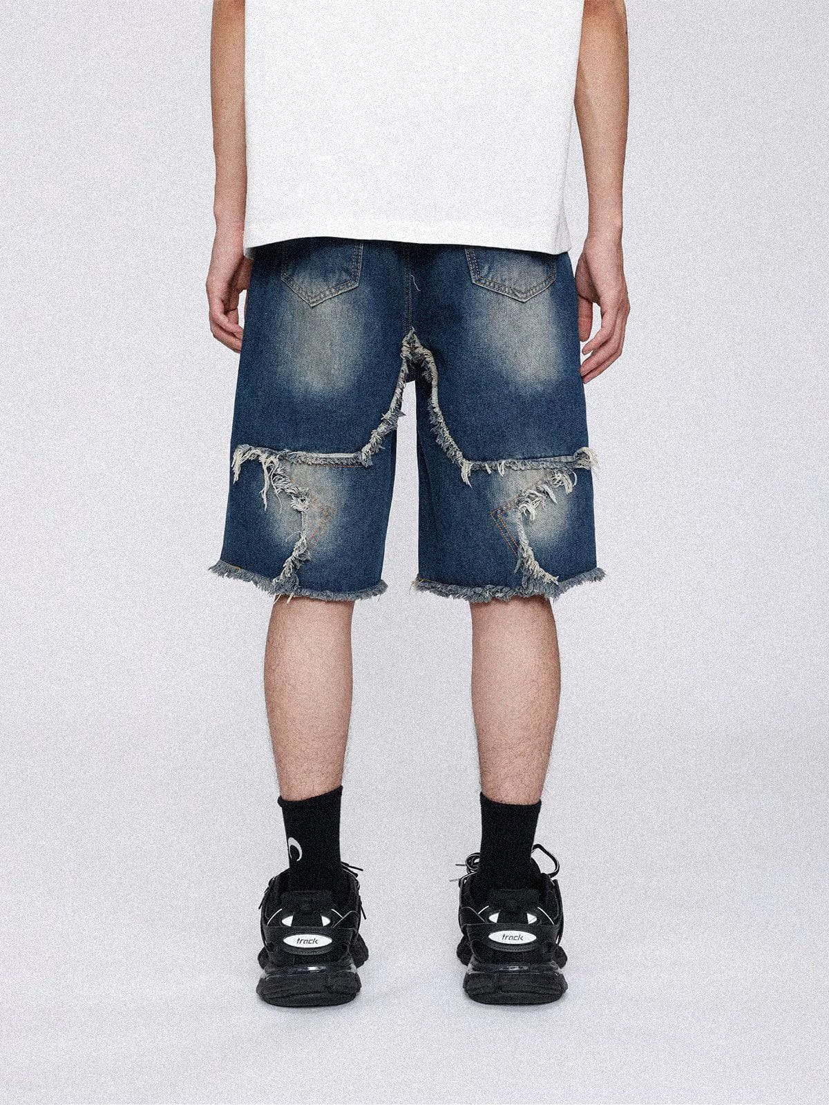 Aelfric Eden Vintage Starry Fringe Jorts - Image 12