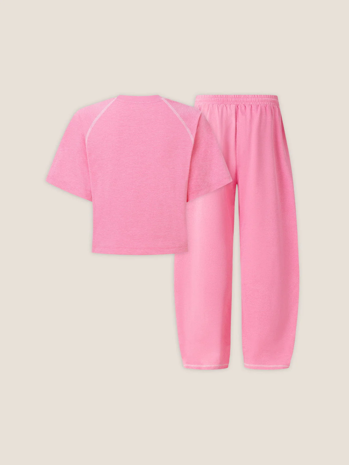 Breeze Cloud Cropped Sweat Set - Image 2